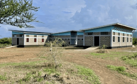 A new building for the boys dormitory