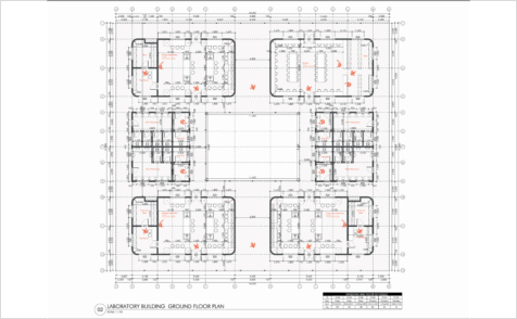 Blueprints for a new building